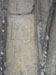 ancient graffiti on west door pillar