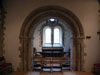 Reset genuine Early Norman chancel arch